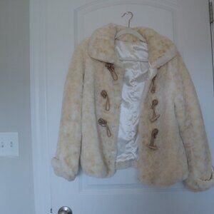 🐆 Leopard Print Faux Fur Coat